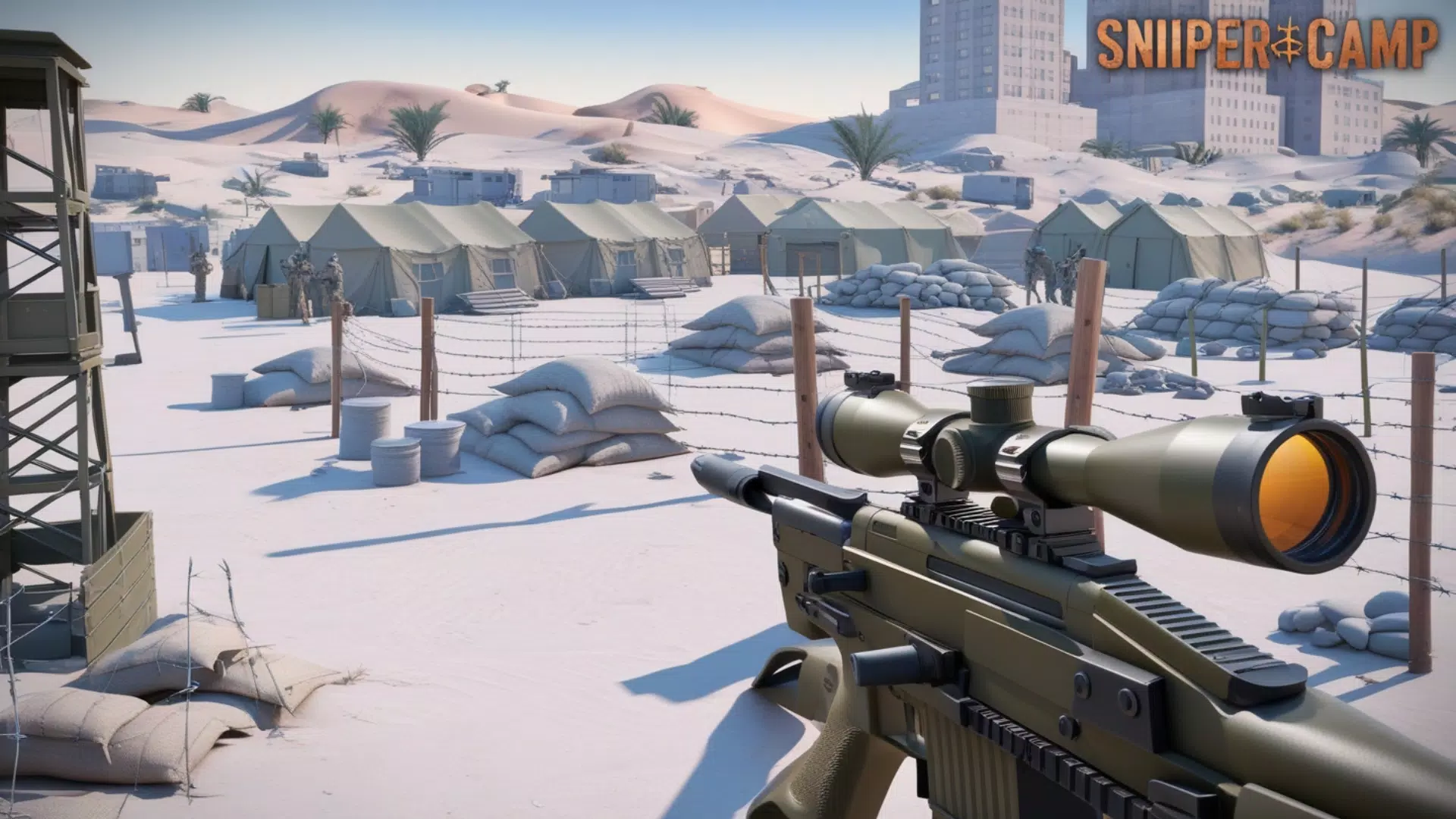 Sniper X : Desert Hunt FPS 3D スクリーンショット 2