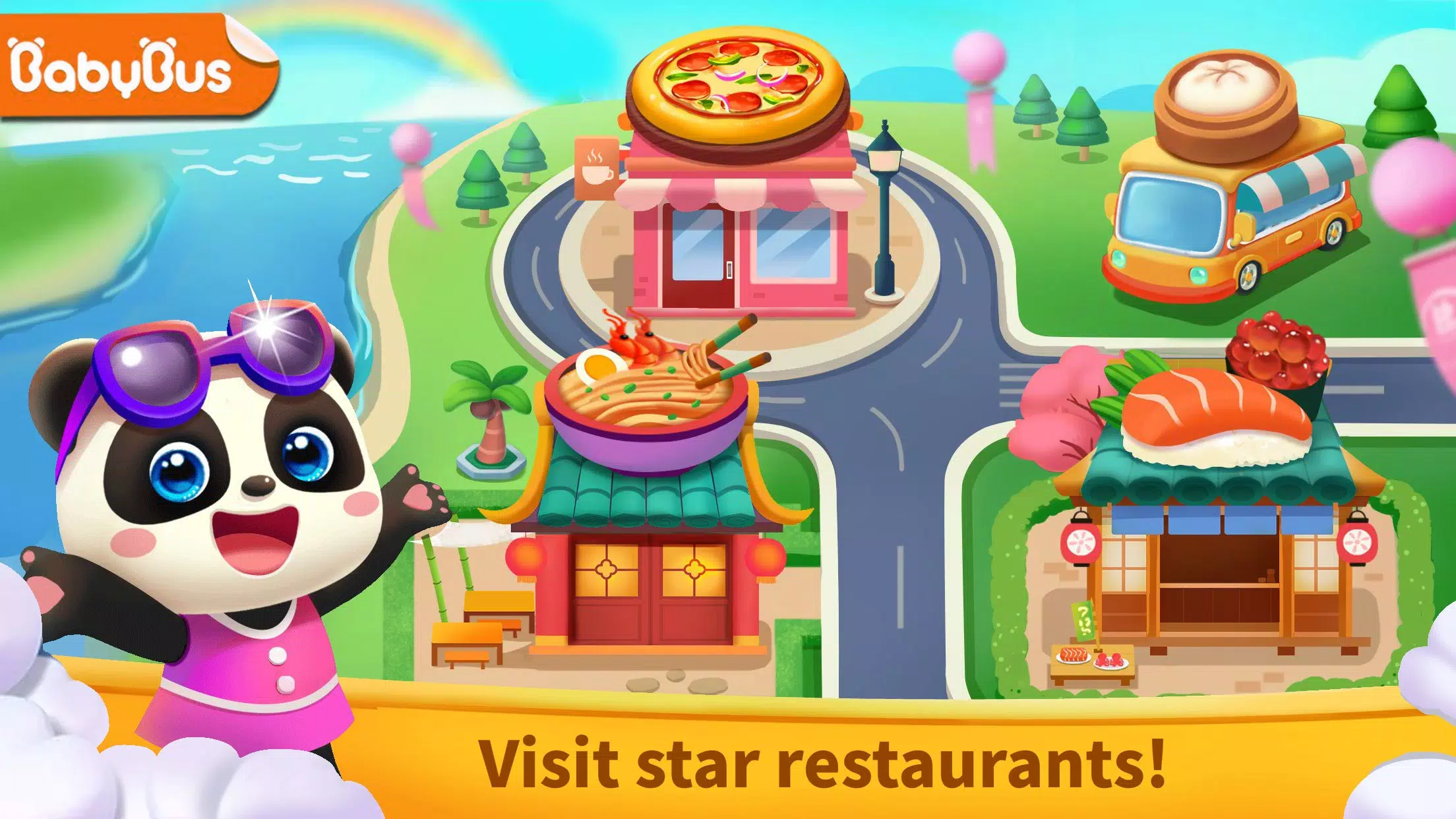 Little Panda: Star Restaurants স্ক্রিনশট 0