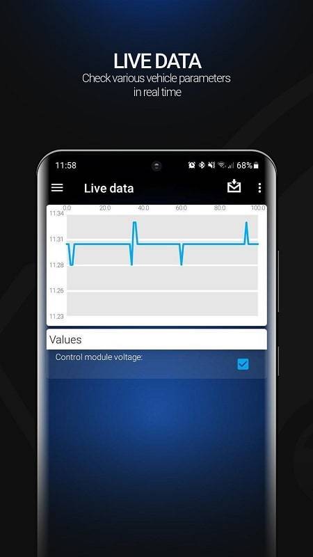 OBDeleven car diagnostics Zrzut ekranu 1