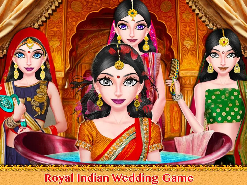 Indian Royal Wedding Beauty 스크린샷 2