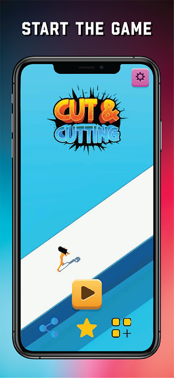 Cut & Cutting: Sword Sprint स्क्रीनशॉट 0