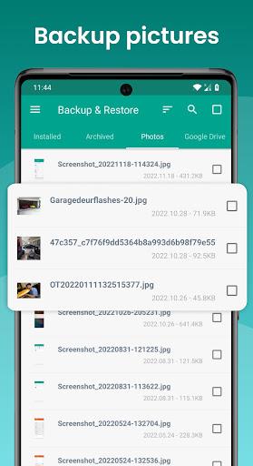 Backup and Restore - APP স্ক্রিনশট 2