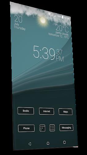 Final Interface: Launcher 3D স্ক্রিনশট 1