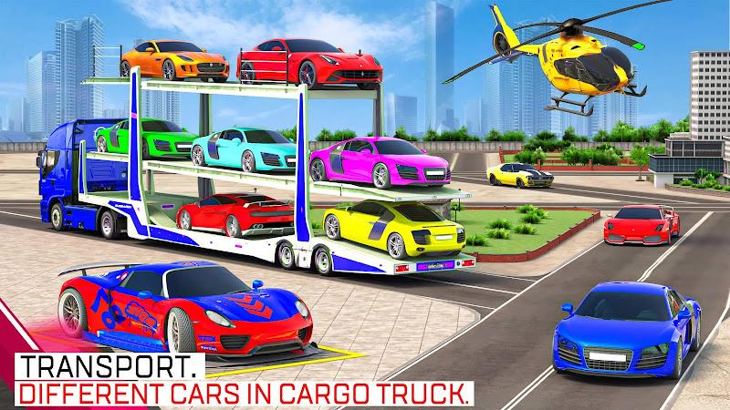 Car Transport Truck Games Capture d'écran 2