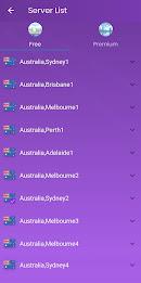 VPN Australia - Turbo Secure Screenshot 1