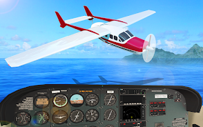 Aero Flight Landing Simulator ဖန်သားပြင်ဓာတ်ပုံ 1