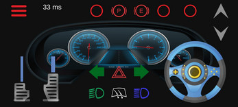 Steering Wheel Emulator(Euro Truck) スクリーンショット 0