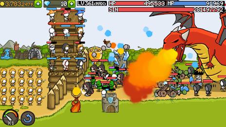 Grow Castle - Tower Defense Zrzut ekranu 2