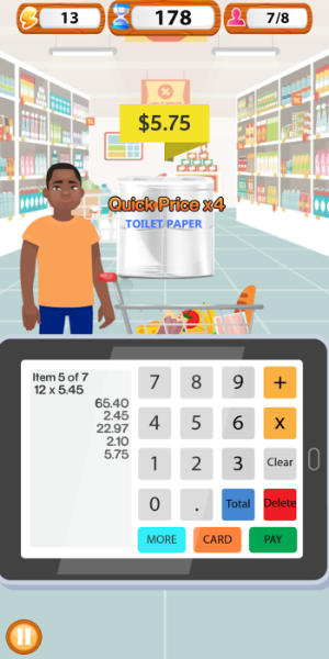 Supermarket Cashier Simulator Mod Capture d'écran 1