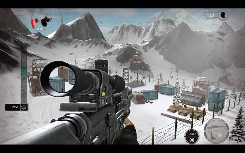 Mountain Sniper Shooting: FPS Ekran Görüntüsü 1