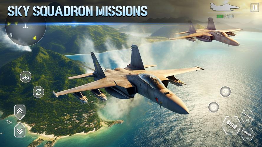 Aircraft Strike: Jet Fighter Capture d'écran 2