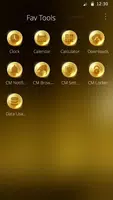 Golden Disco Vintage Theme Schermafbeelding 3