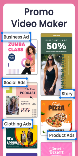 Marketing Video Maker Ad Maker Captura de pantalla 0