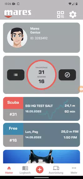 Mares App Capture d'écran 0