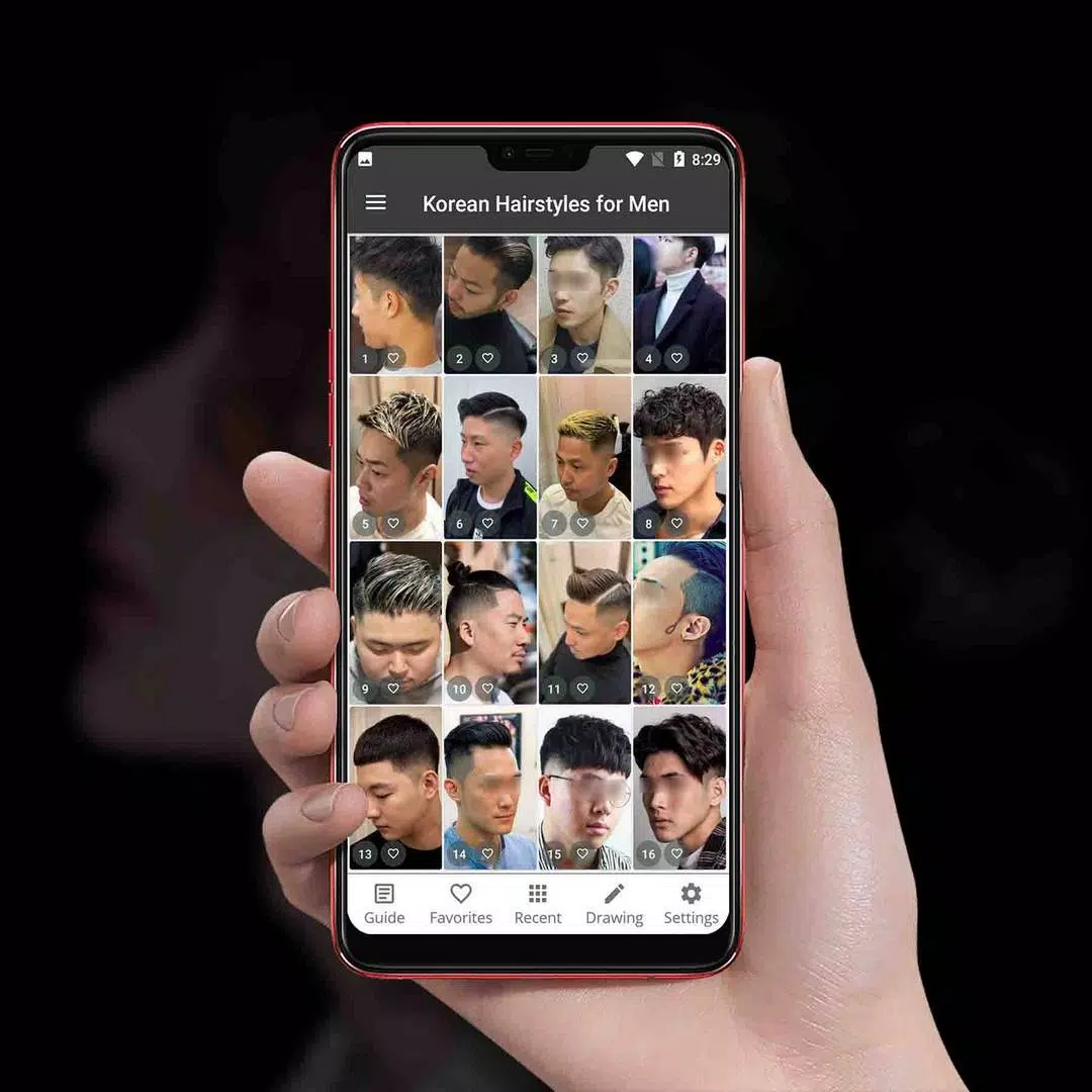 Korean Hairstyles for Men スクリーンショット 3