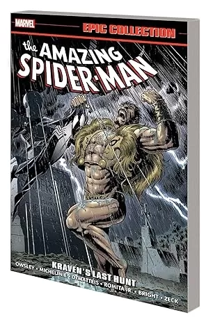 Kamangha-manghang koleksyon ng Spider-Man Epic: Huling Hunt ni Kraven