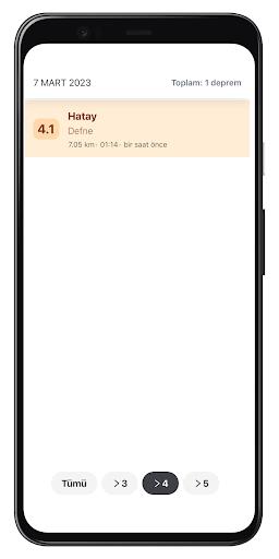 Zelzele Son 100 Deprem应用截图第2张