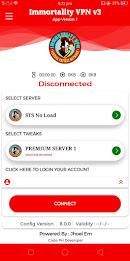 Immortality VPN Pro Captura de tela 0