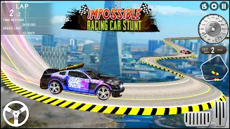 Impossible GT Racing Car Stunt स्क्रीनशॉट 2