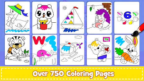 Coloring Games & Coloring Kids Скриншот 3