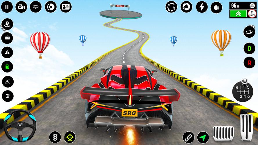 GT Car Stunt : Ramp Car Stunts ภาพหน้าจอ 0