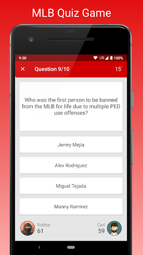 Fan Quiz for MLB Captura de tela 0