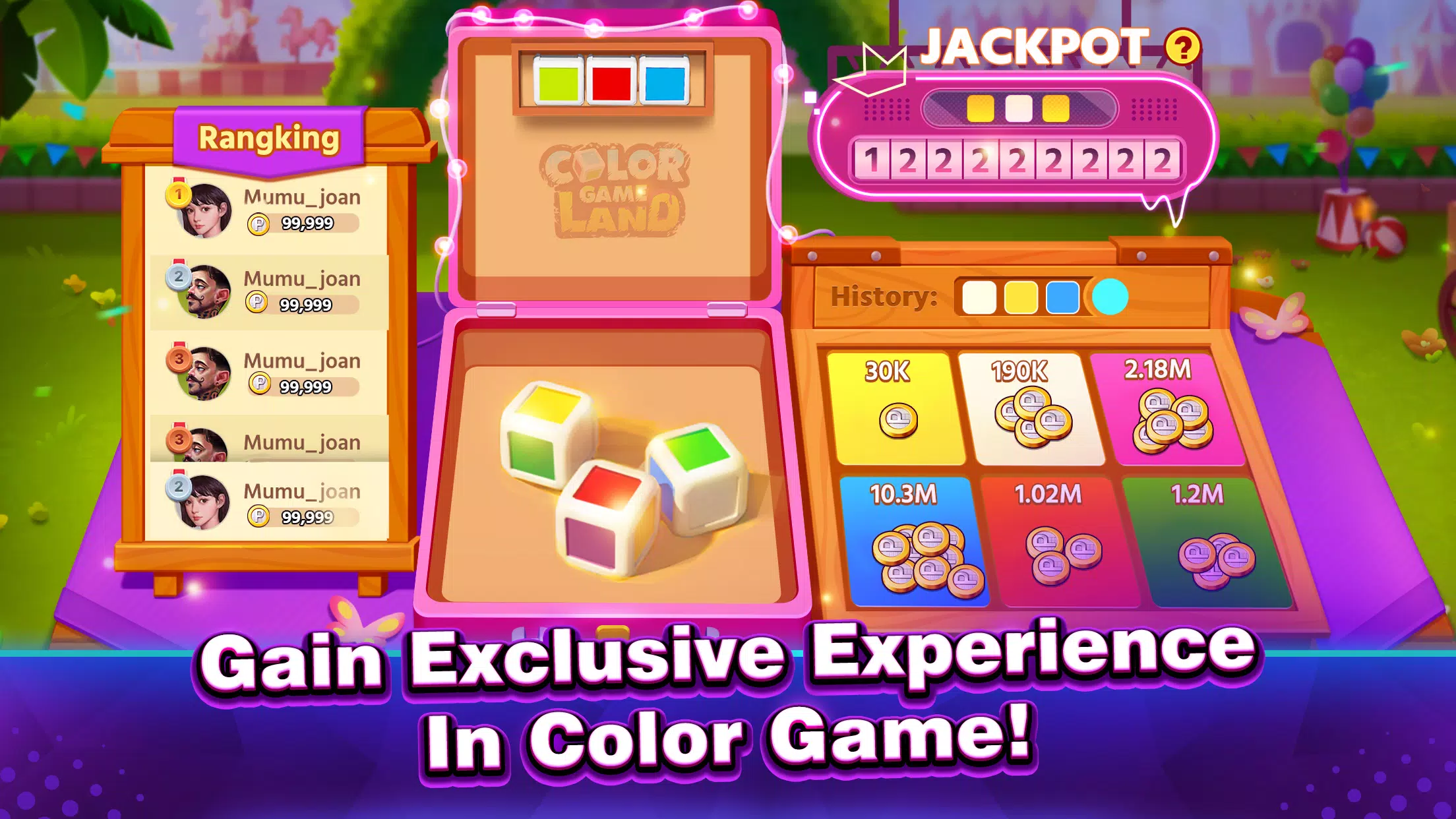 Color Game Land Ảnh chụp màn hình 2