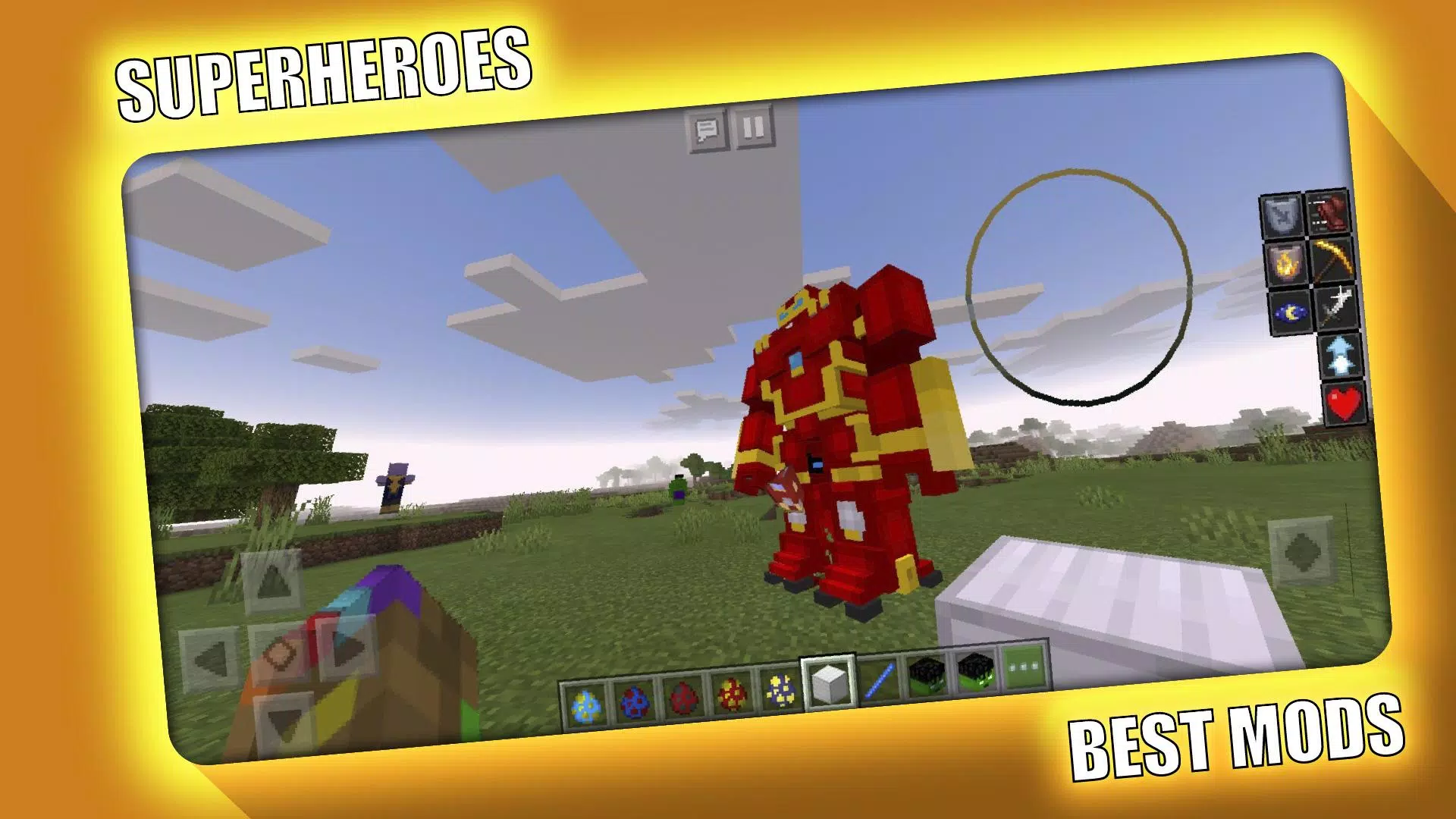 Superheroes Mod for Minecraft 應用截圖第0張