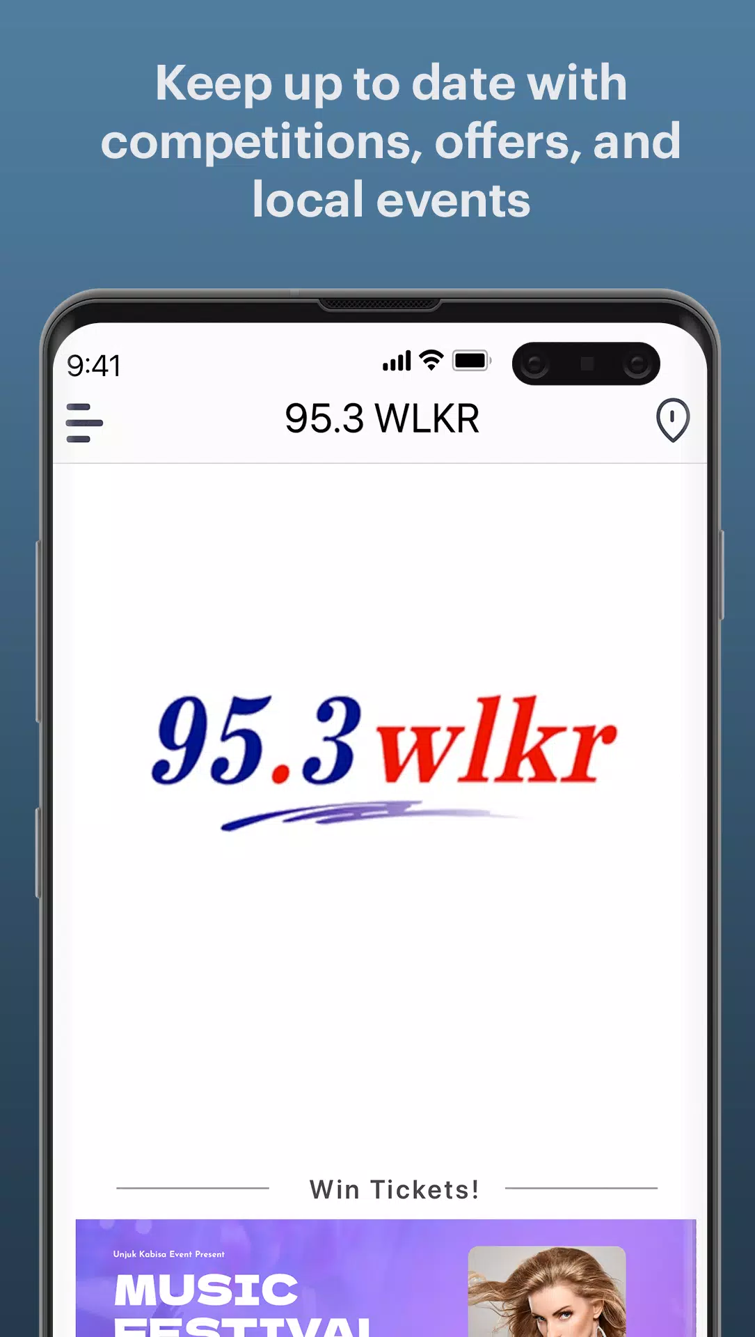 95.3 WLKR Capture d'écran 2