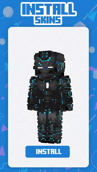 Neon Squad Skin Minecraft应用截图第3张