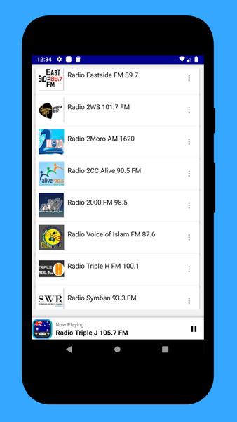 Radio App Australia: FM Online Captura de tela 1