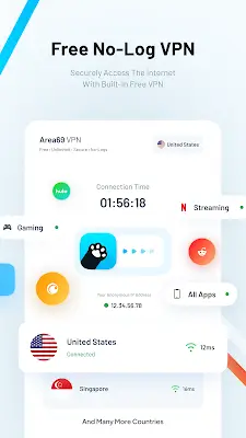 Pawxy - Fast VPN & Web Browser Screenshot 1