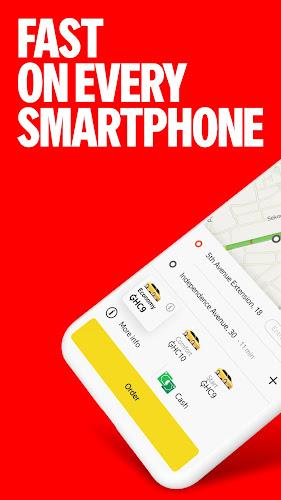 Yango Lite: light taxi app Ảnh chụp màn hình 1