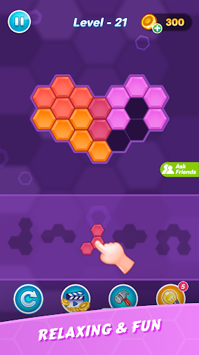 Hexa Puzzle Guru ဖန်သားပြင်ဓာတ်ပုံ 1