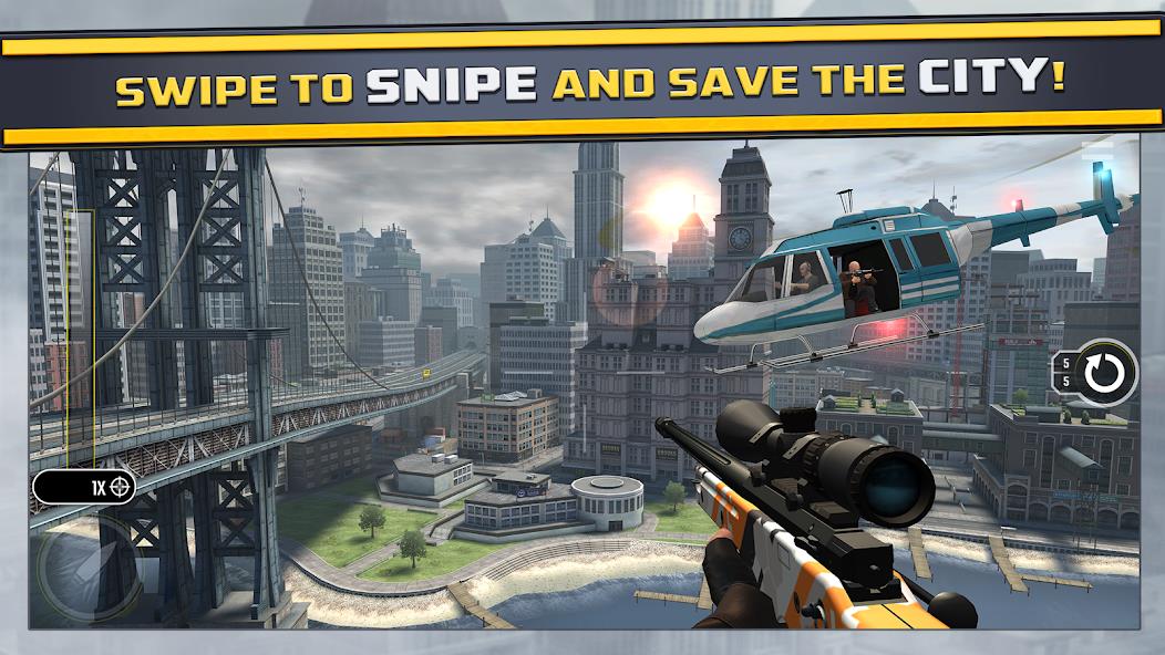 Pure Sniper: Gun Shooter Games Mod ภาพหน้าจอ 0