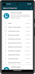 Alberta Driving Test Practice Schermafbeelding 0