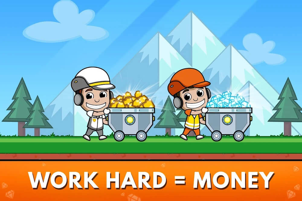 Idle Miner Tycoon Mod ภาพหน้าจอ 1