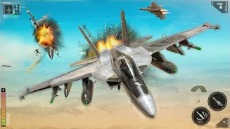 Combat Fighting Airplane Games應用截圖第0張