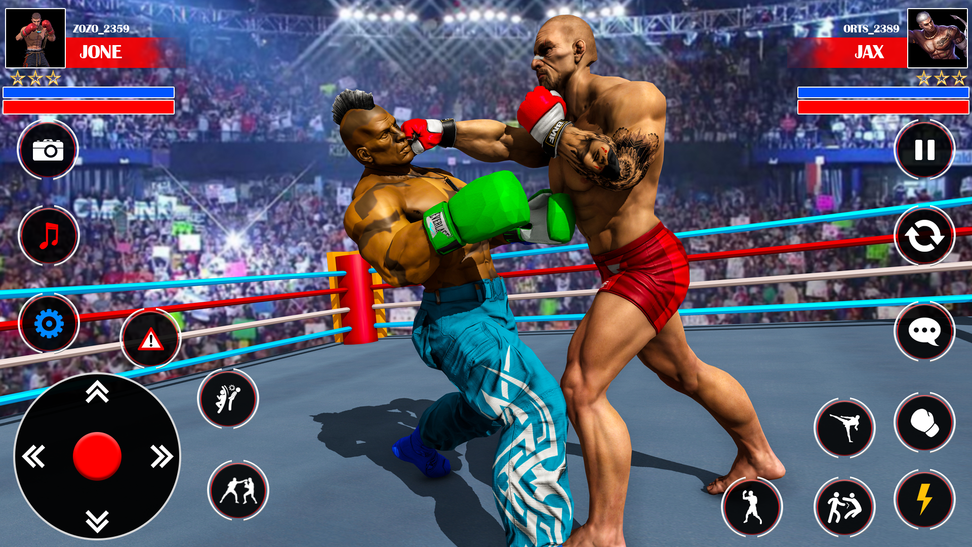 Real Punch Boxing Games 3d Capture d'écran 0