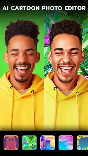 ToonApp: 卡通照片編輯器，漫畫效果和圖片濾鏡應用截圖第2張