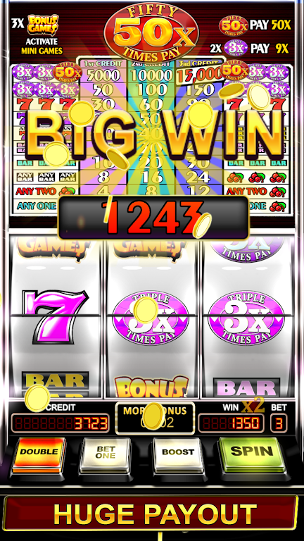 Triple Fifty Times Pay - Free Vegas Style Slots Tangkapan skrin 0