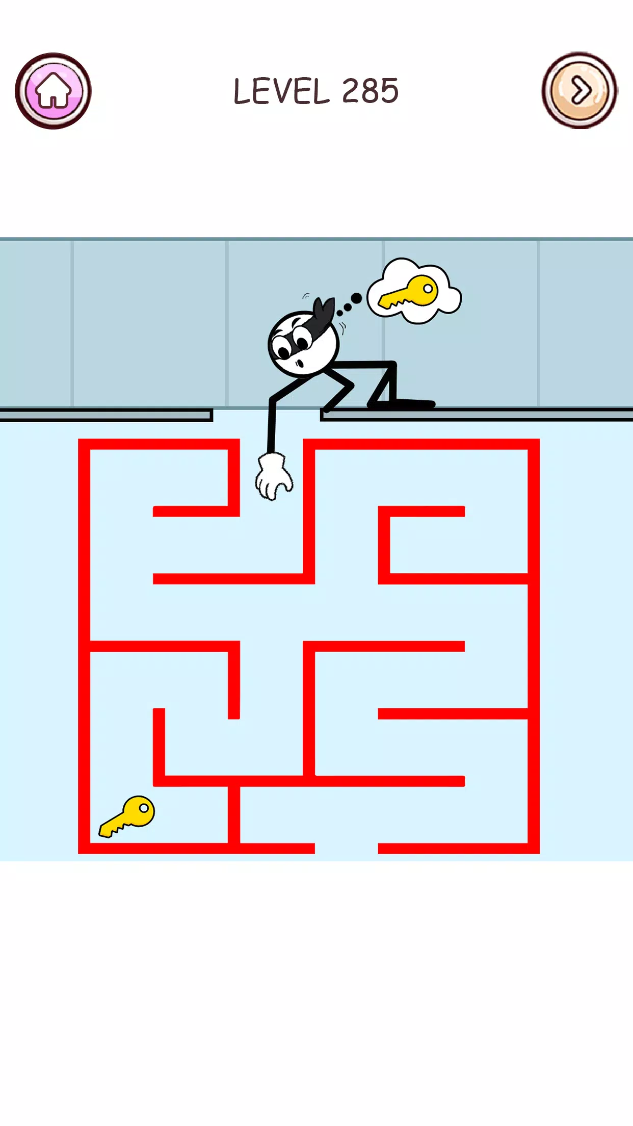 Stick Robber: Brain Puzzle Captura de pantalla 2