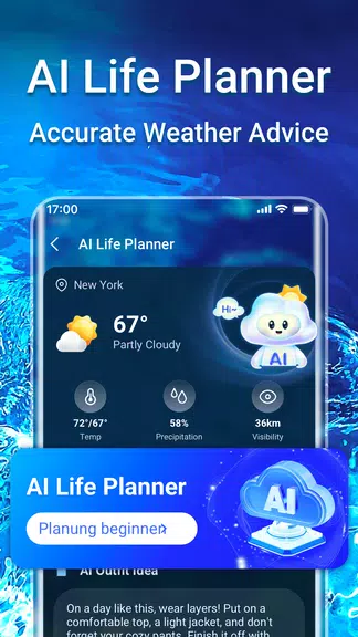 Weather Forecast & Live Radar Captura de pantalla 3