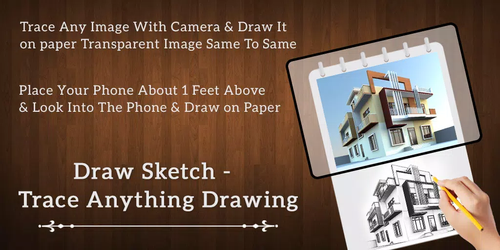 Draw Sketch - Copy Trace Draw ဖန်သားပြင်ဓာတ်ပုံ 0