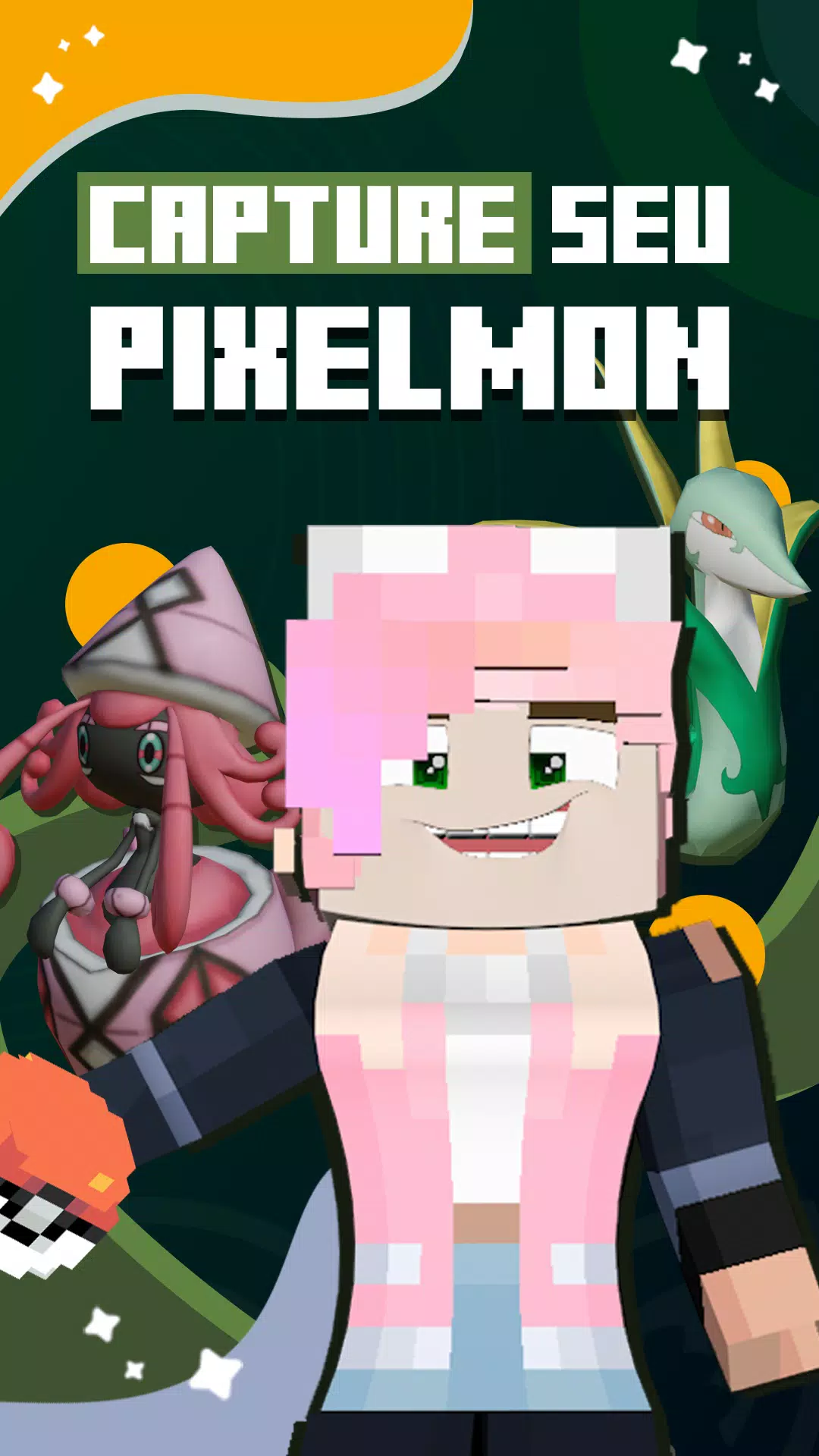 Pixelmon Brasil Tangkapan skrin 0
