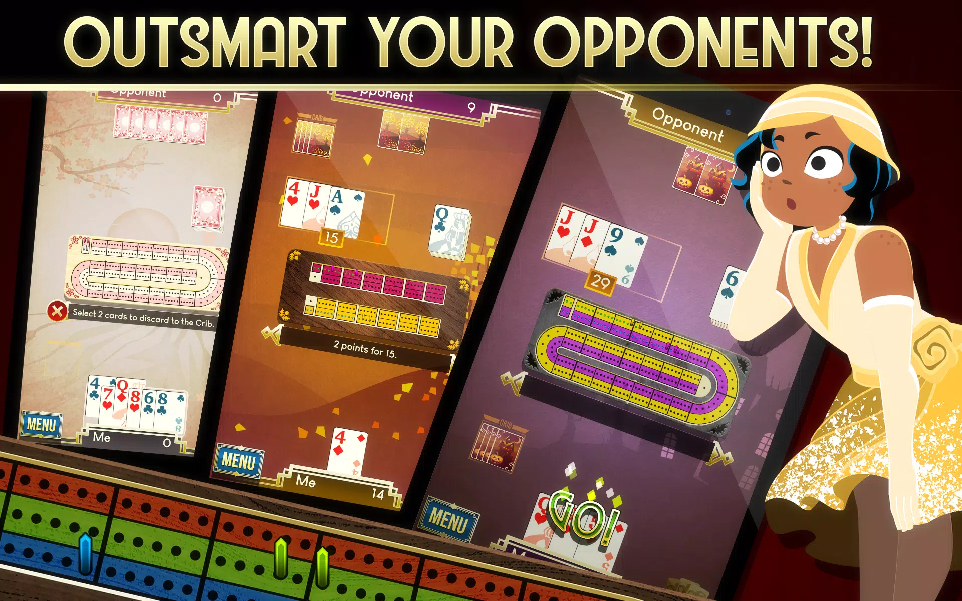 Cribbage Royale Ảnh chụp màn hình 1