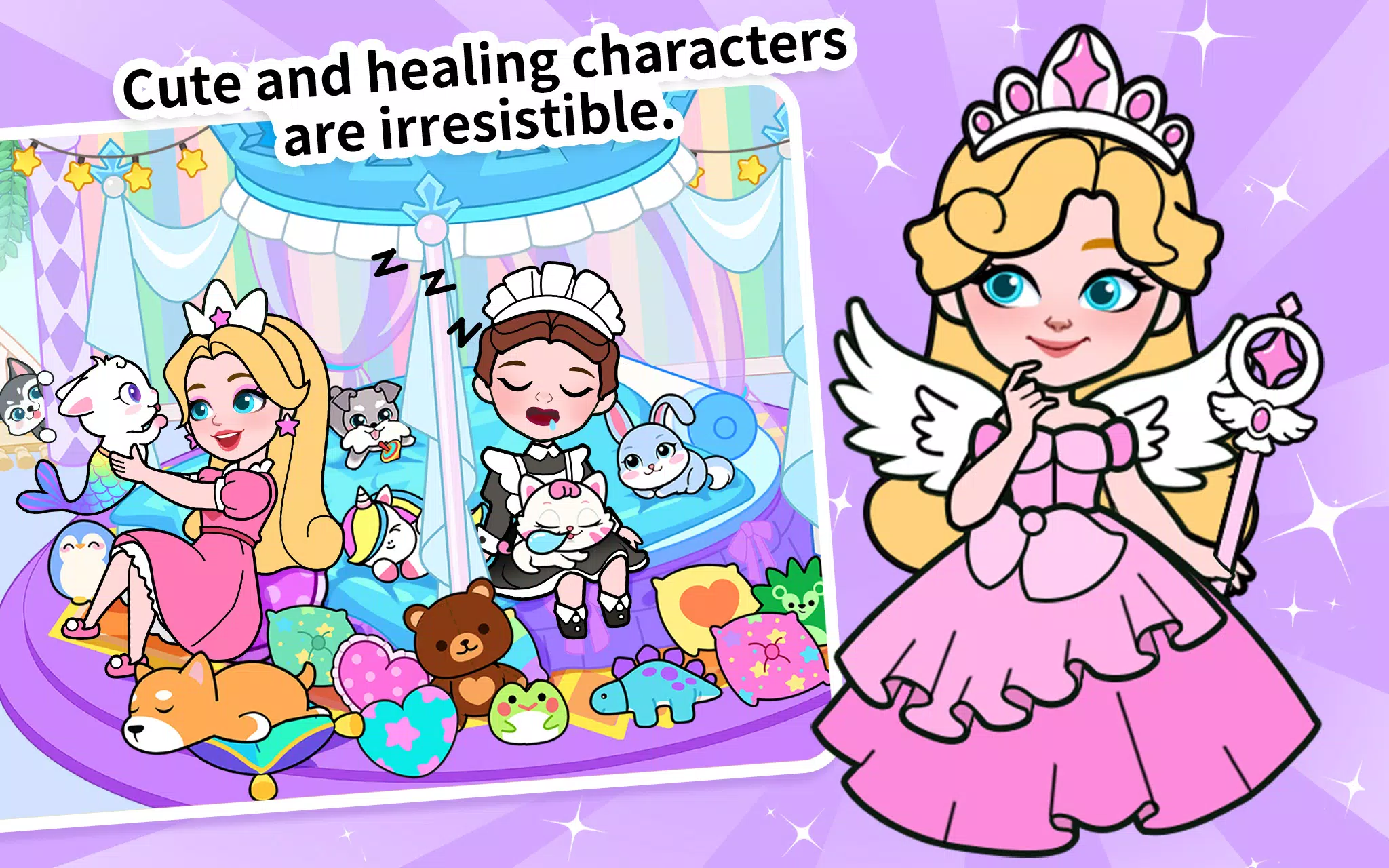 Paper Princess's Dream Castle Captura de tela 0