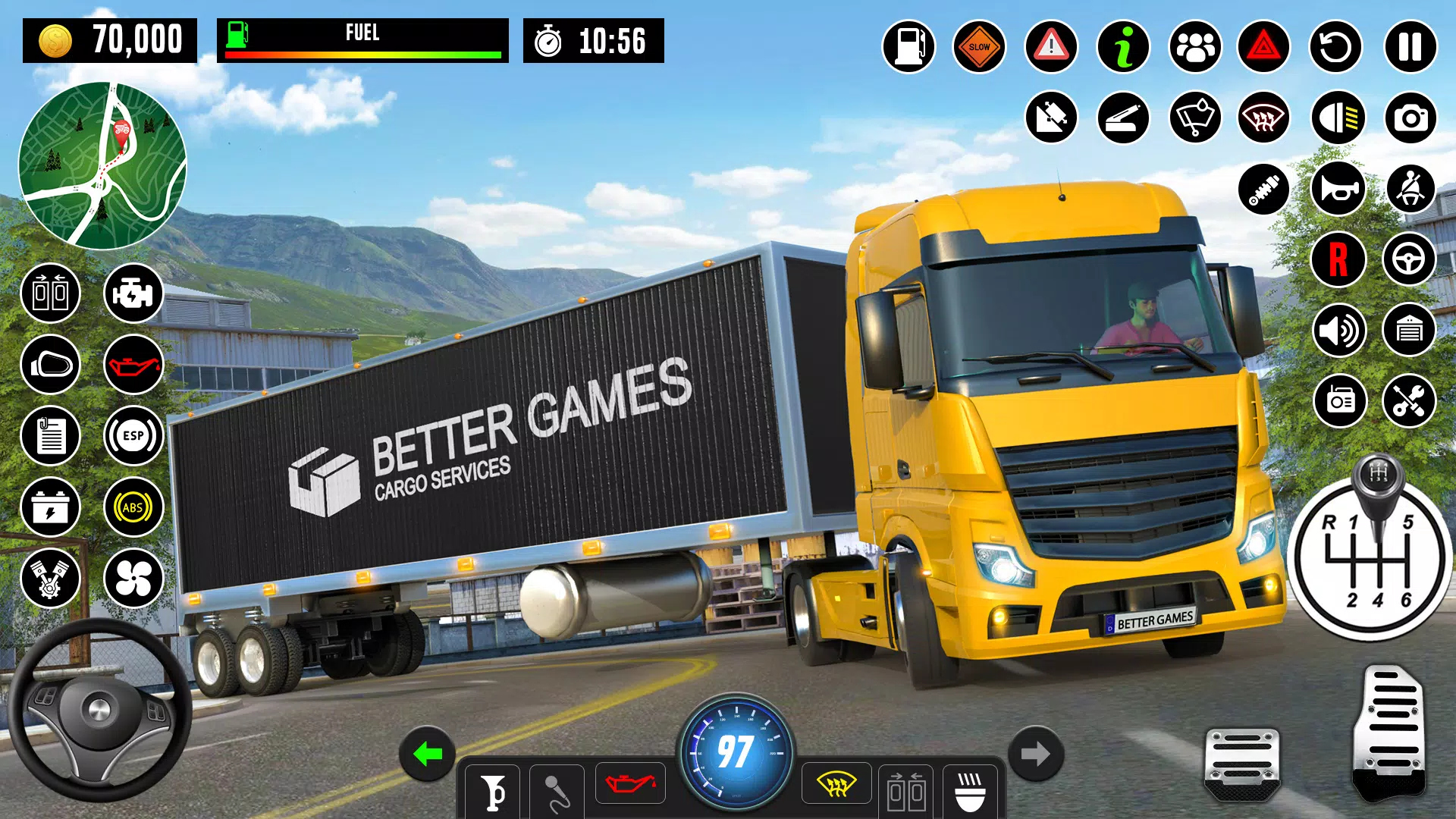 Truck Games - Driving School Schermafbeelding 0