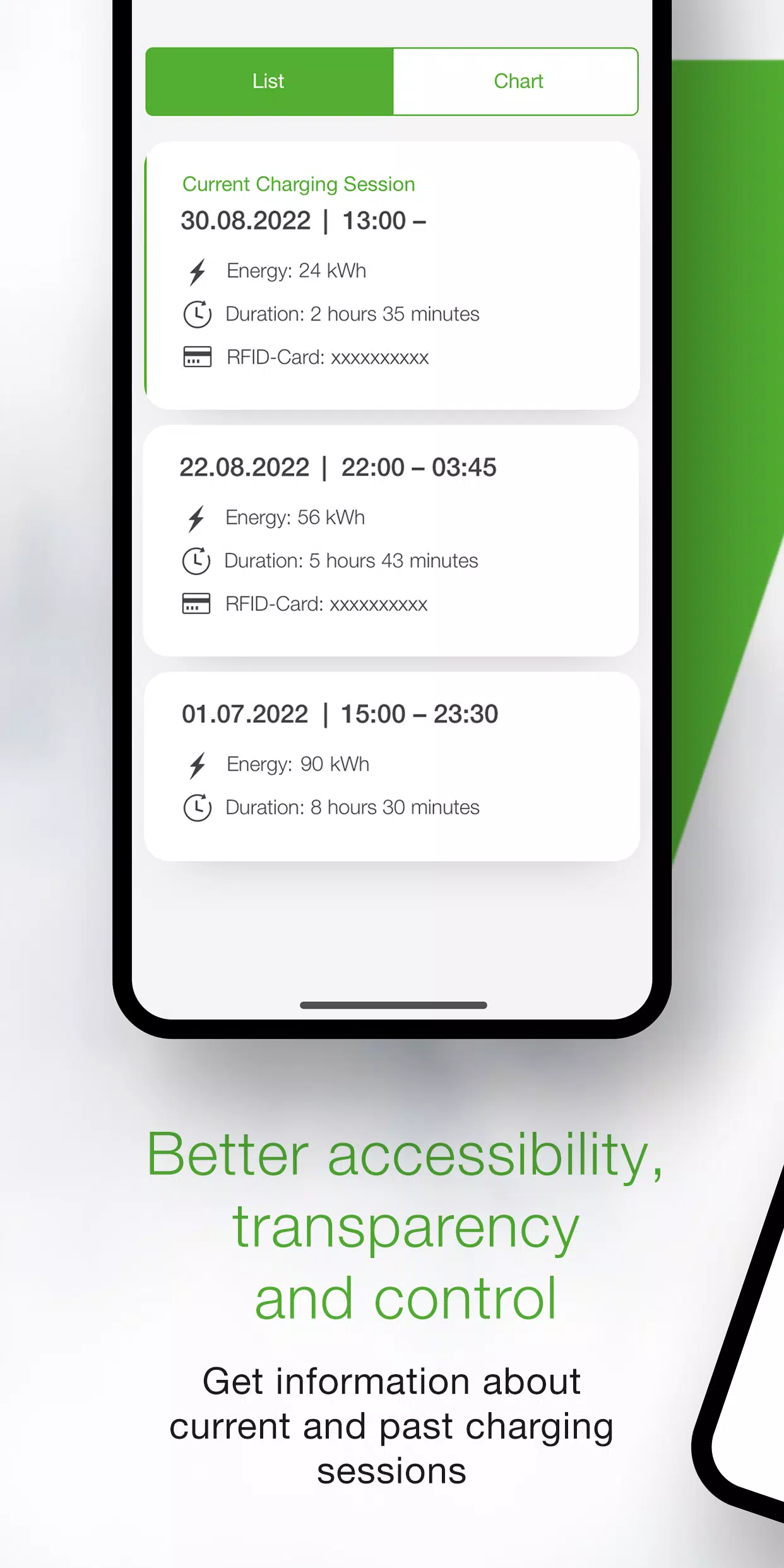 KEBA eMobility App Captura de tela 1