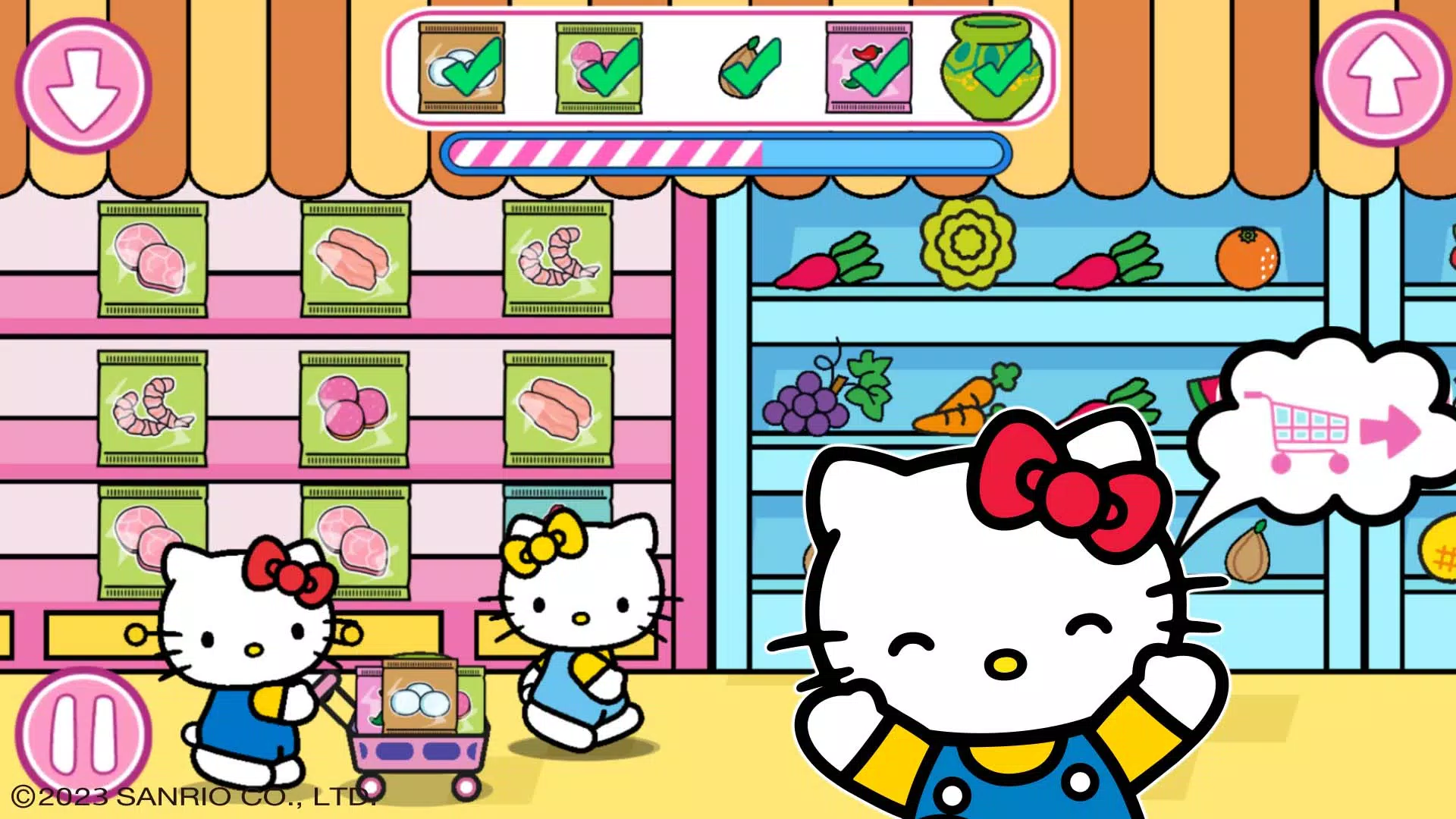 Schermata Hello Kitty: Kids Supermarket 1